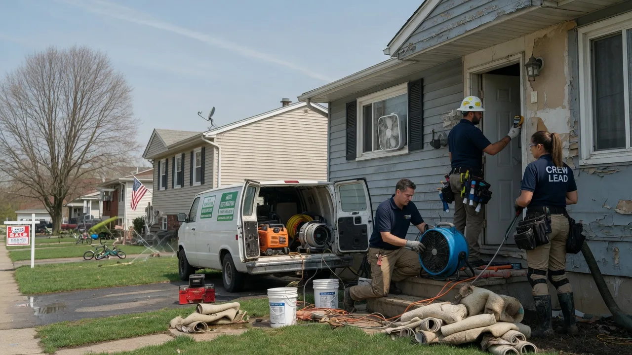 Flood Cleanup in Red Oak, IA near me